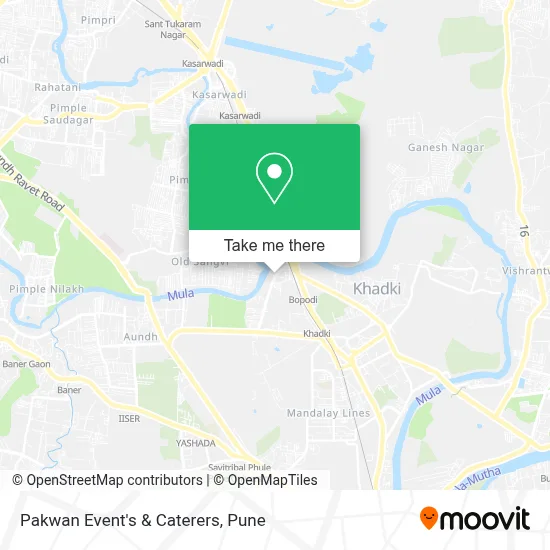 Pakwan Event's & Caterers map