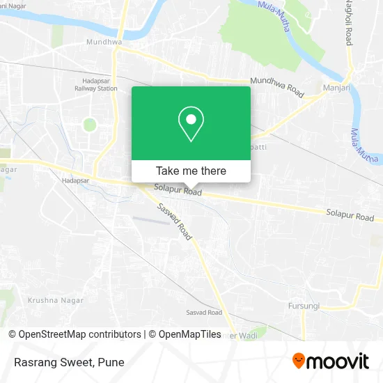 Rasrang Sweet map