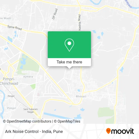 Ark Noise Control - India map