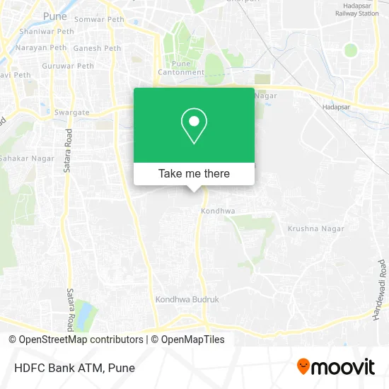 HDFC Bank Atm map