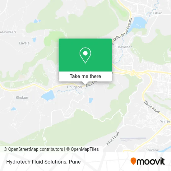 Hydrotech Fluid Solutions map