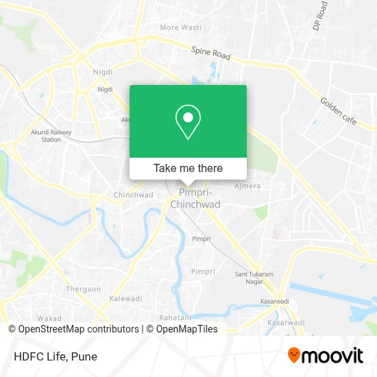 HDFC Life map