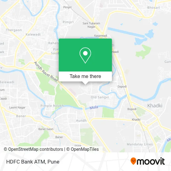 HDFC Bank Atm map