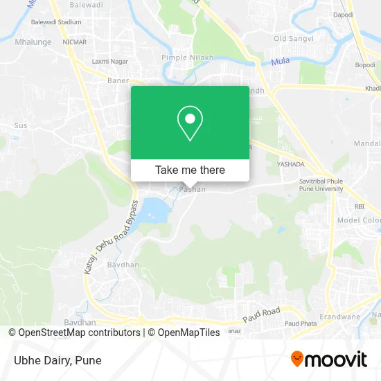 Ubhe Dairy map