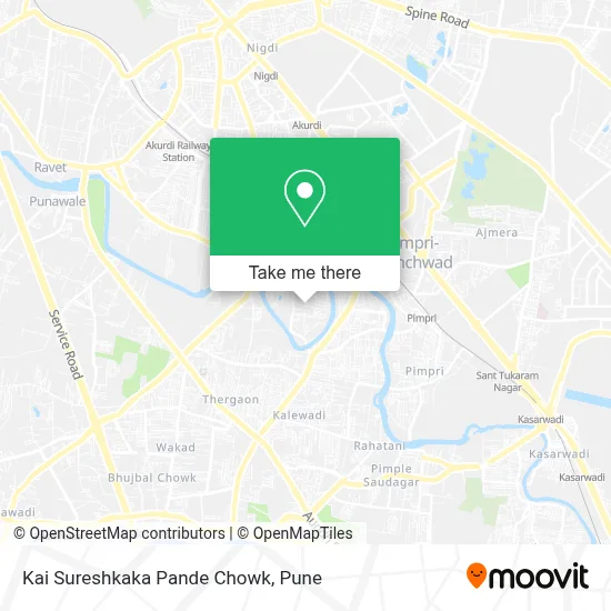 Kai Sureshkaka Pande Chowk map