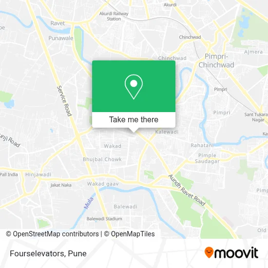 Fourselevators map