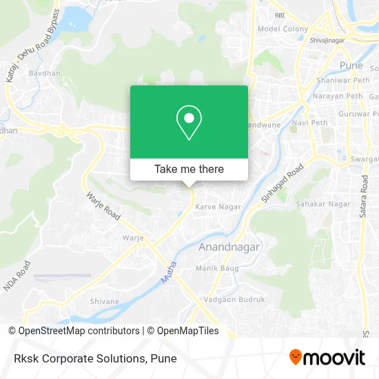 Rksk Corporate Solutions map