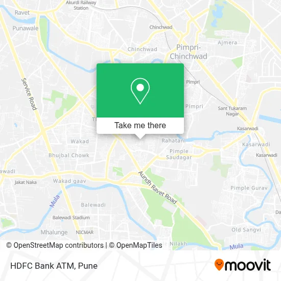 HDFC Bank Atm map