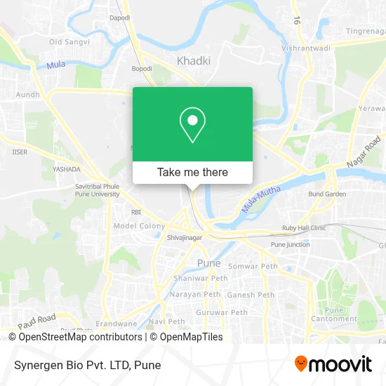 Synergen Bio Pvt. LTD map