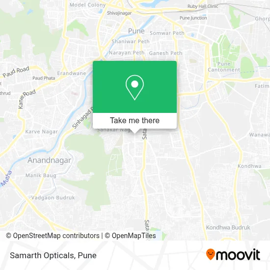 Samarth Opticals map