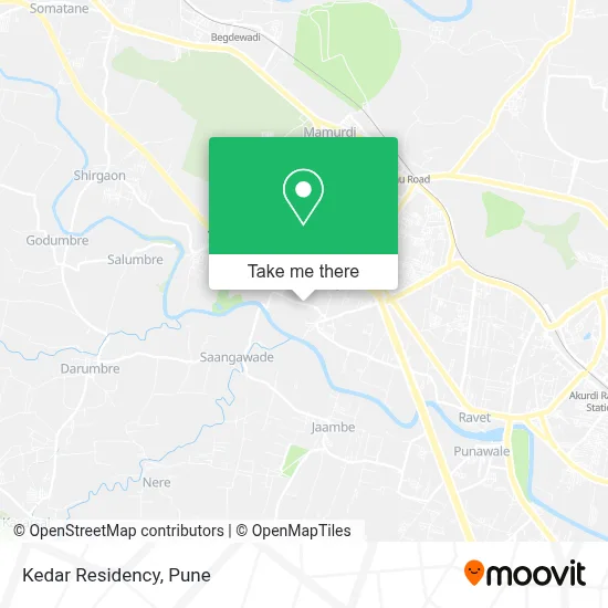 Kedar Residency map