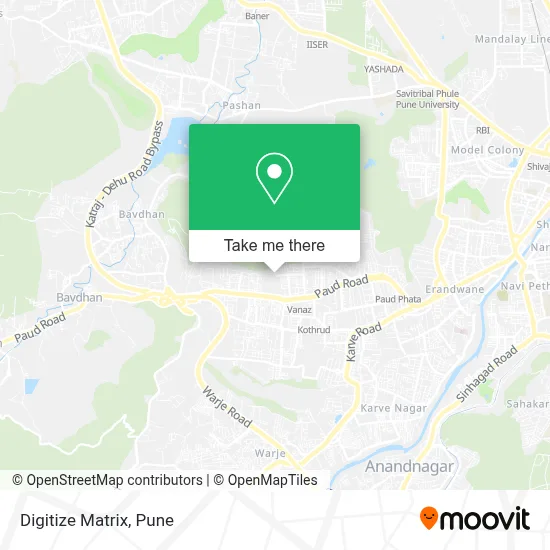 Digitize Matrix map