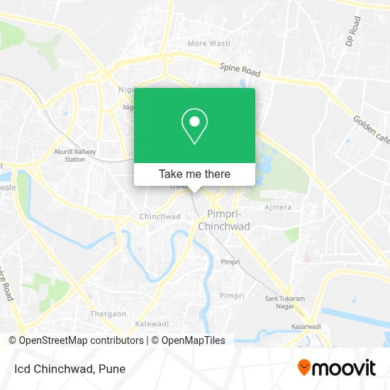 Icd Chinchwad map