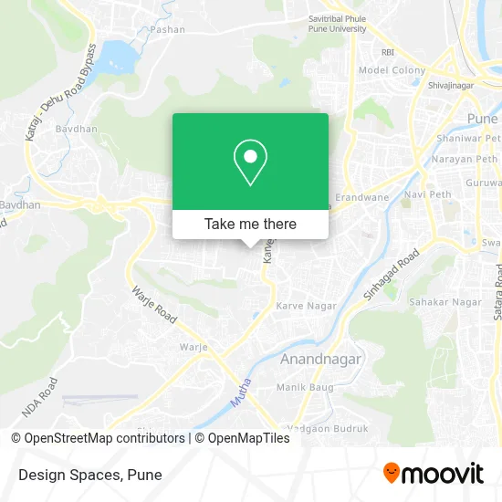 Design Spaces map