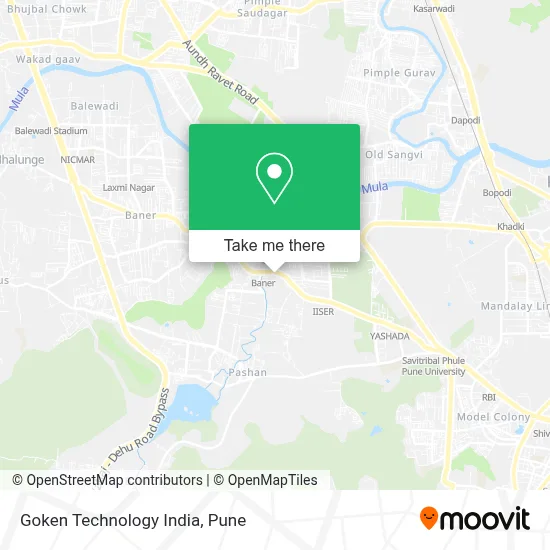 Goken Technology India map