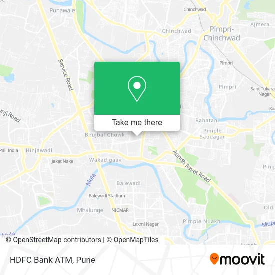 HDFC Bank Atm map