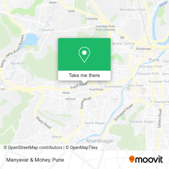 Manyavar & Mohey map