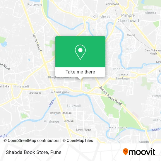 Shabda Book Store map