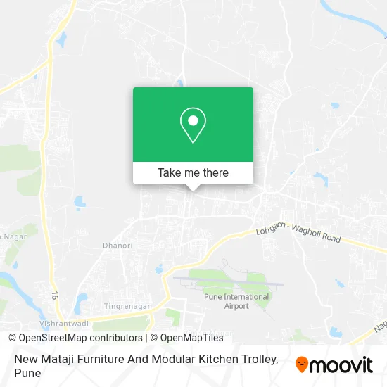New Mataji Furniture And Modular Kitchen Trolley map