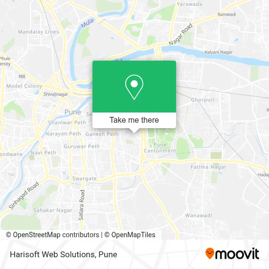 Harisoft Web Solutions map
