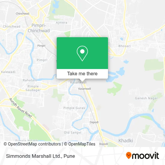 Simmonds Marshall Ltd. map