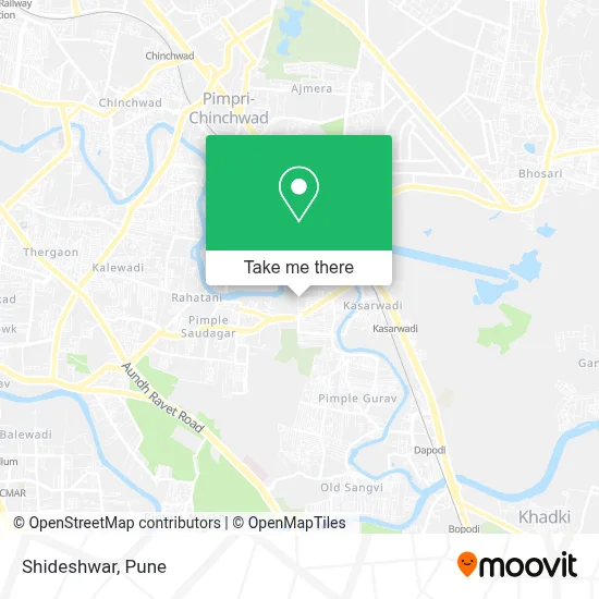 Shideshwar map