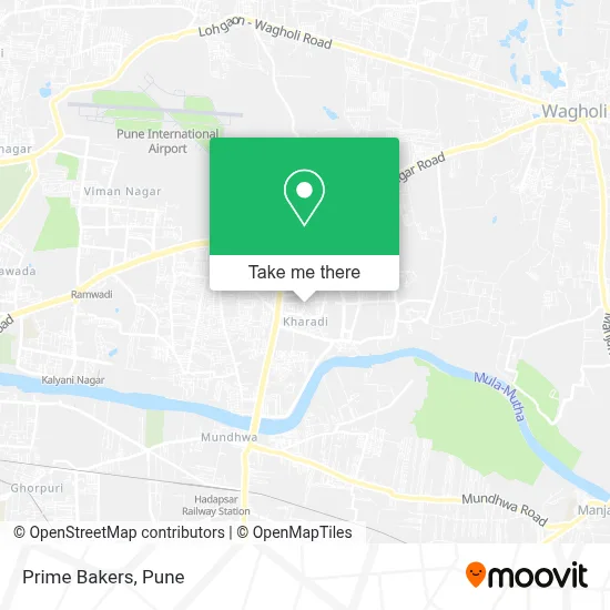 Prime Bakers map