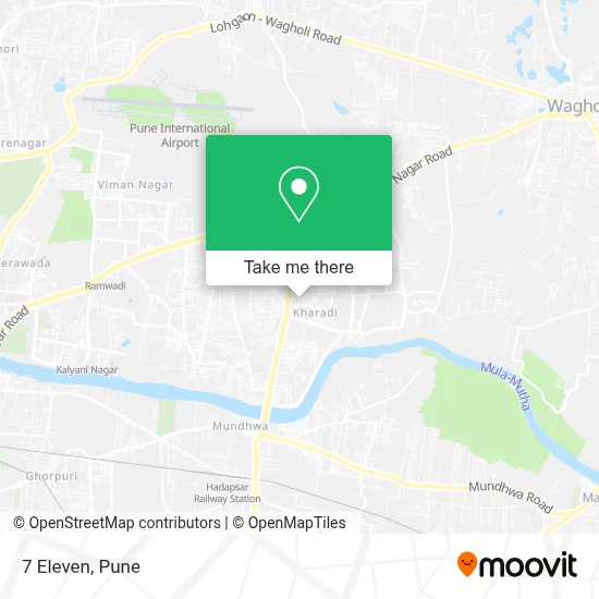 7 Eleven map