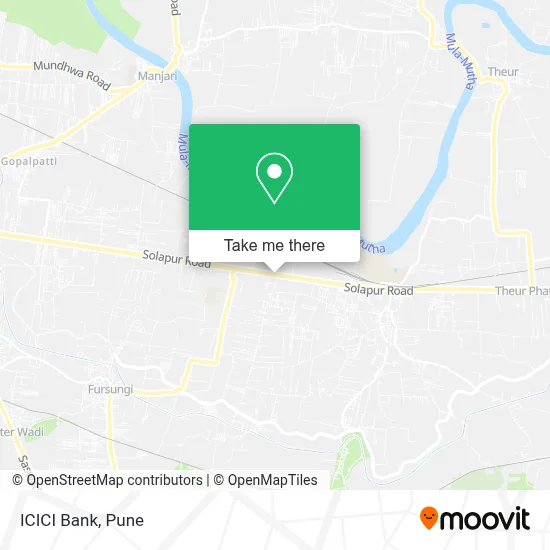 ICICI Bank map