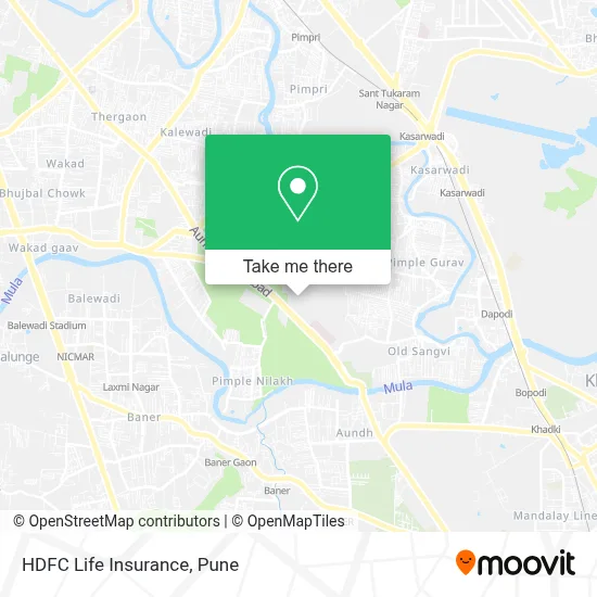 HDFC Life Insurance map