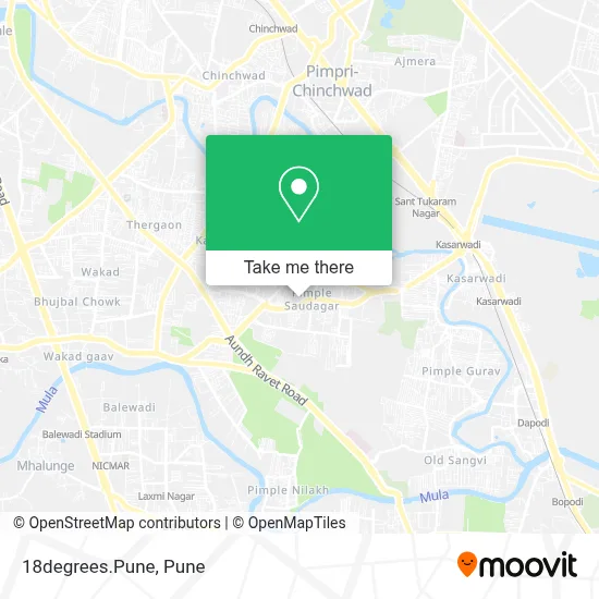 18degrees.Pune map
