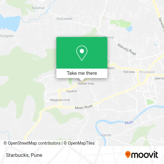 Starbucks map