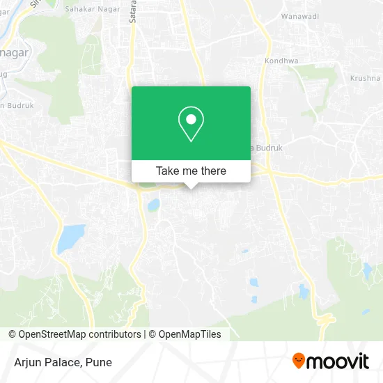 Arjun Palace map