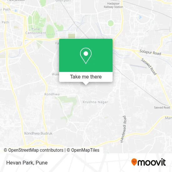 Hevan Park map