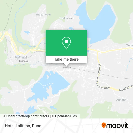 Hotel Lalit Inn map