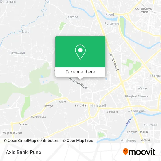 Axis Bank map