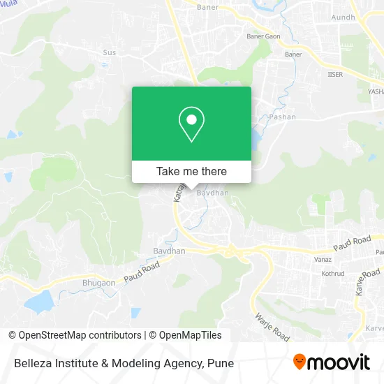 Belleza Institute & Modeling Agency map