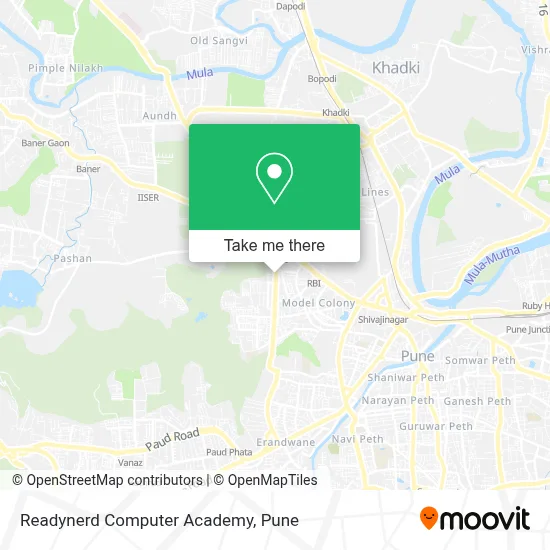 Readynerd Computer Academy map