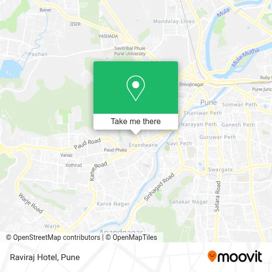 Raviraj Hotel map