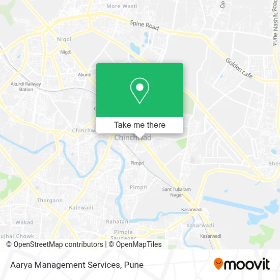 Aarya Management Services map