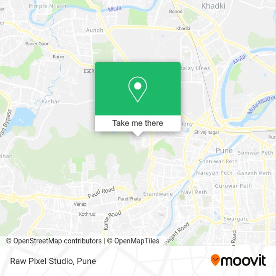 Raw Pixel Studio map