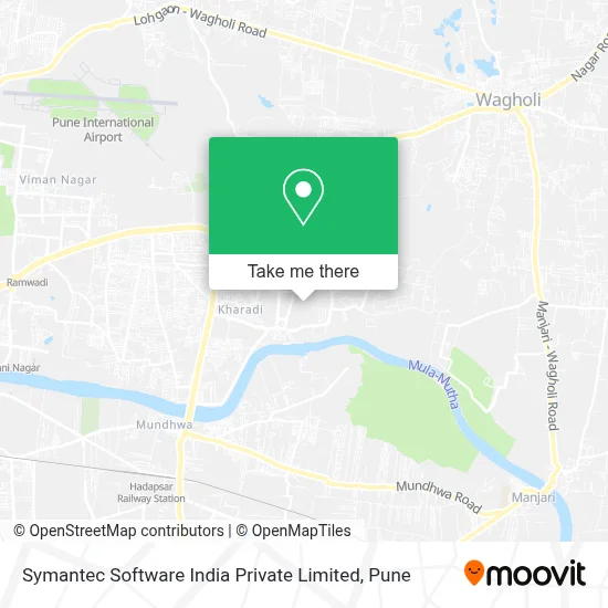 Symantec Software India Private Limited map