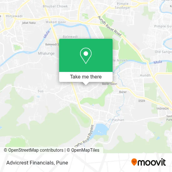 Advicrest Financials map