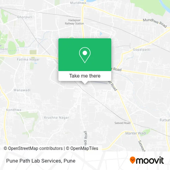Pune Path Lab Services map