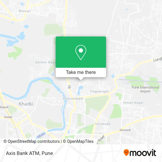 Axis Bank Atm map