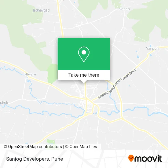 Sanjog Developers map