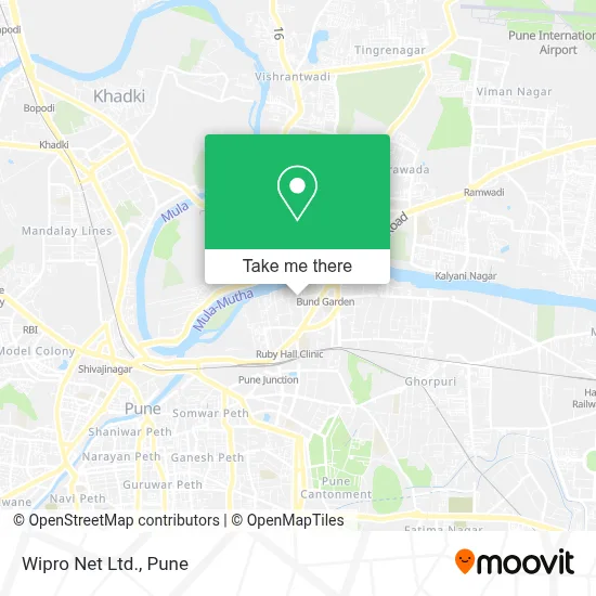 Wipro Net Ltd. map