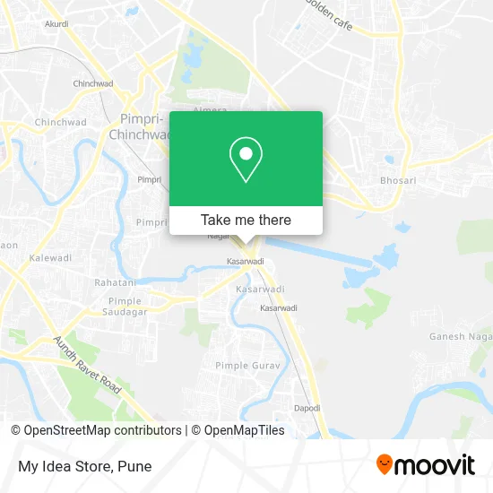 My Idea Store map