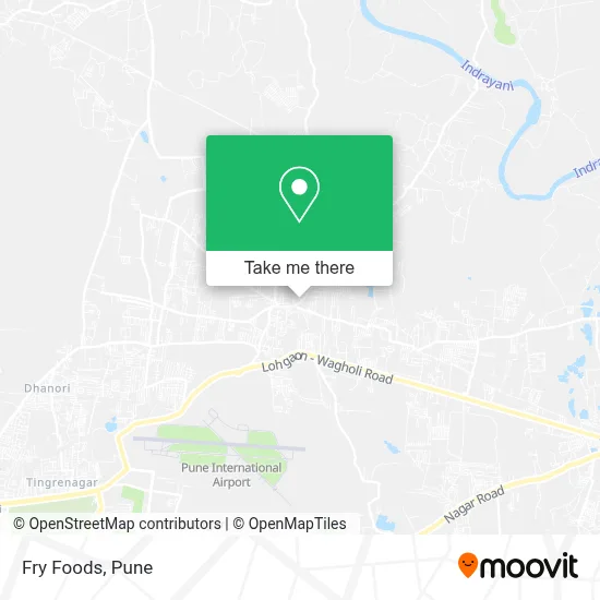 Fry Foods map