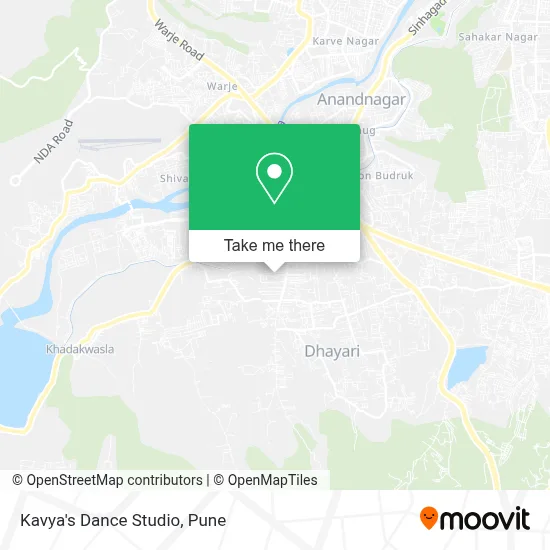 Kavya's Dance Studio map